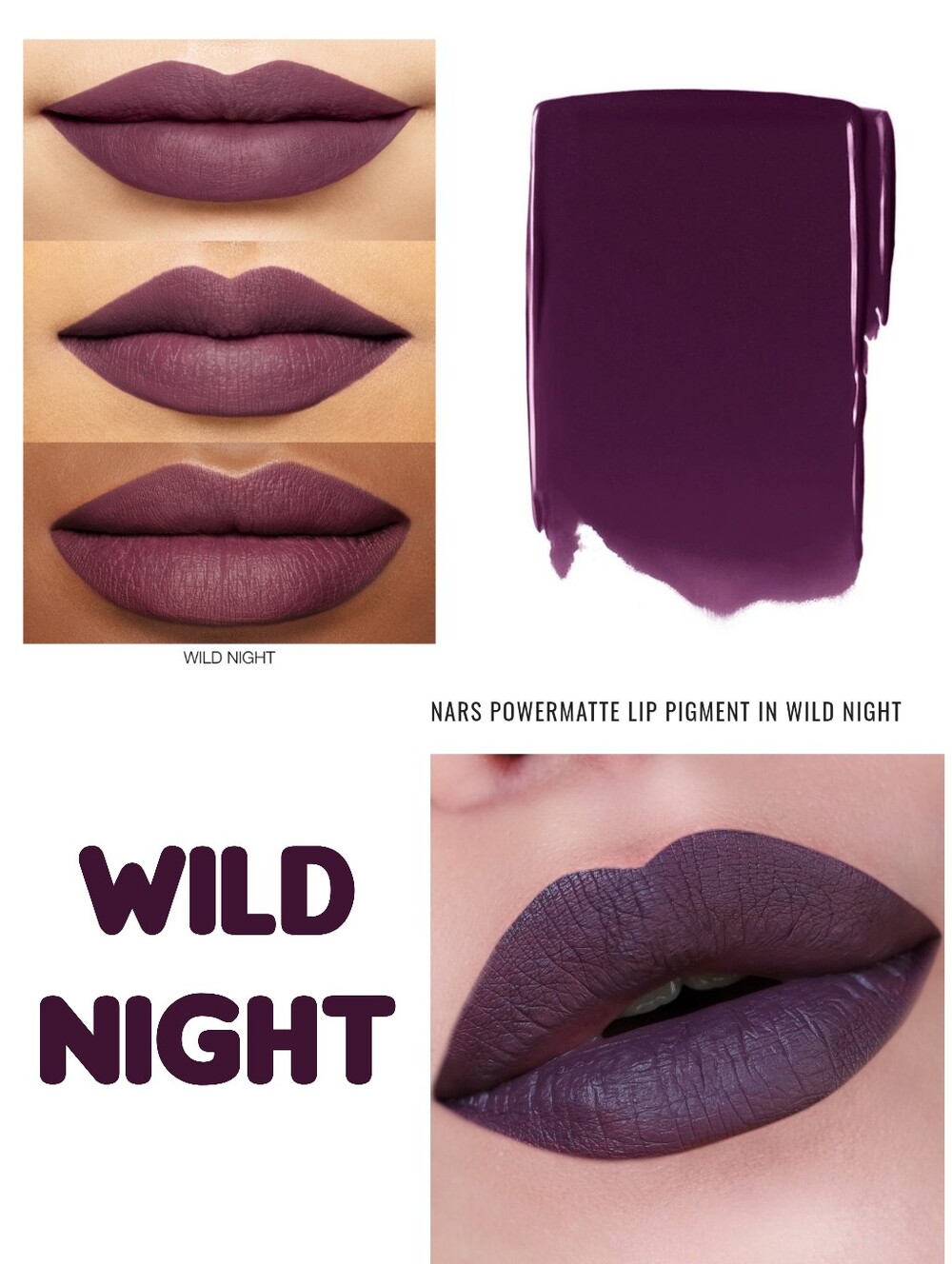 NARS Powermatte Lip Pigment - Wild Night - Picture 6 of 8